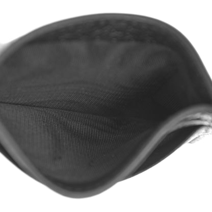 Gucci Calfskin Boar Effect GG Marmont Card Holder Money Clip Black 4 of 6