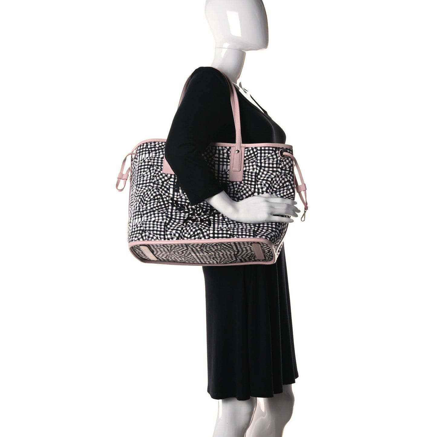Visetos Medium Liz Reversible Shopper Tote Powder Pink