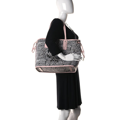 MCM Visetos Medium Liz Reversible Shopper Tote Powder Pink 2 of 16