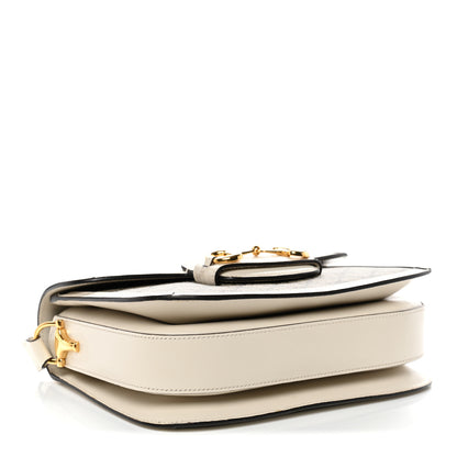 Gucci GG Supreme Monogram Horsebit 1955 Shoulder Bag Beige Mystic White 4 of 11