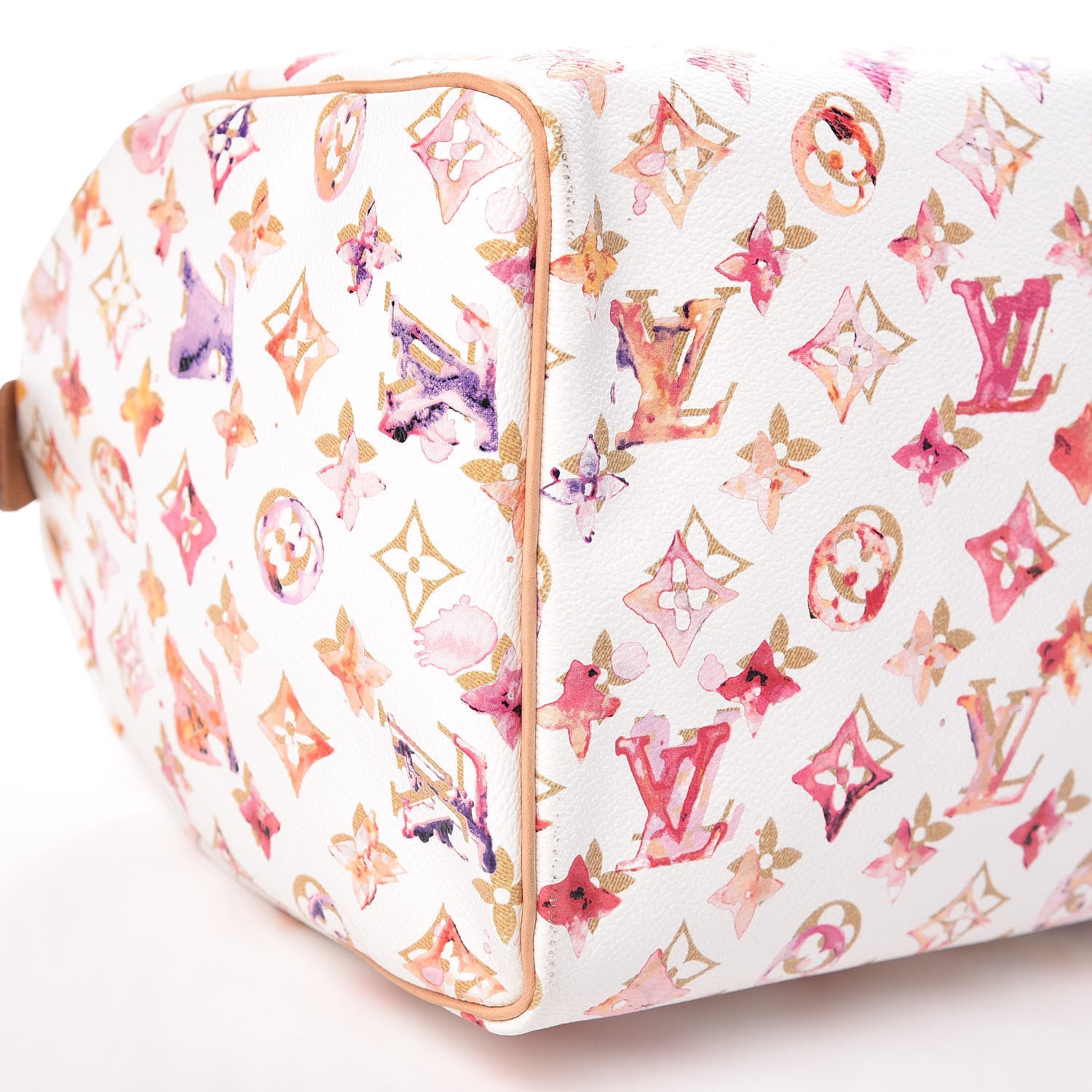 Louis Vuitton Watercolor Aquarelle Speedy 30 White 8 of 11