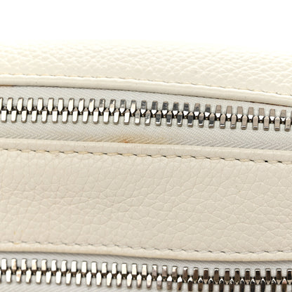 Christian Dior X DANIEL ARSHAM Grained Calfskin Safari Messenger Bag White 13 of 15
