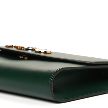 Gucci Smooth Calfskin Small Zumi Top Handle Shoulder Bag Vintage Green 21 of 21