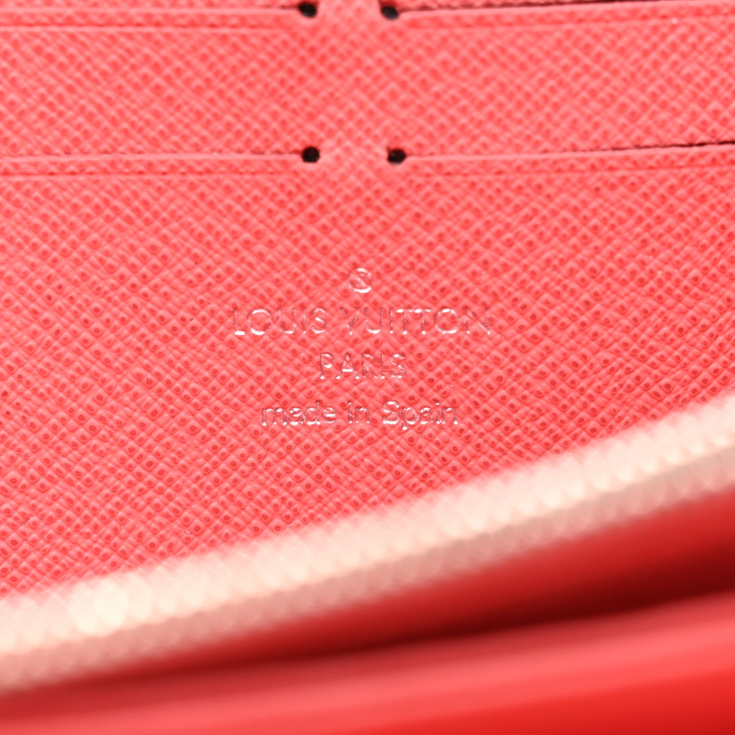 Louis Vuitton Epi Zippy Wallet Corail 6 of 7