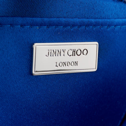 Jimmy Choo Suede Clutch Blue 6 of 10