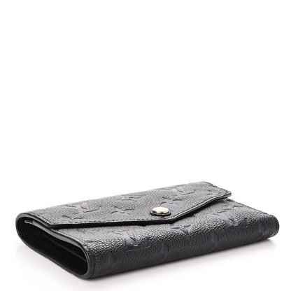 Louis Vuitton Empreinte Compact Curieuse Wallet Black 4 of 7