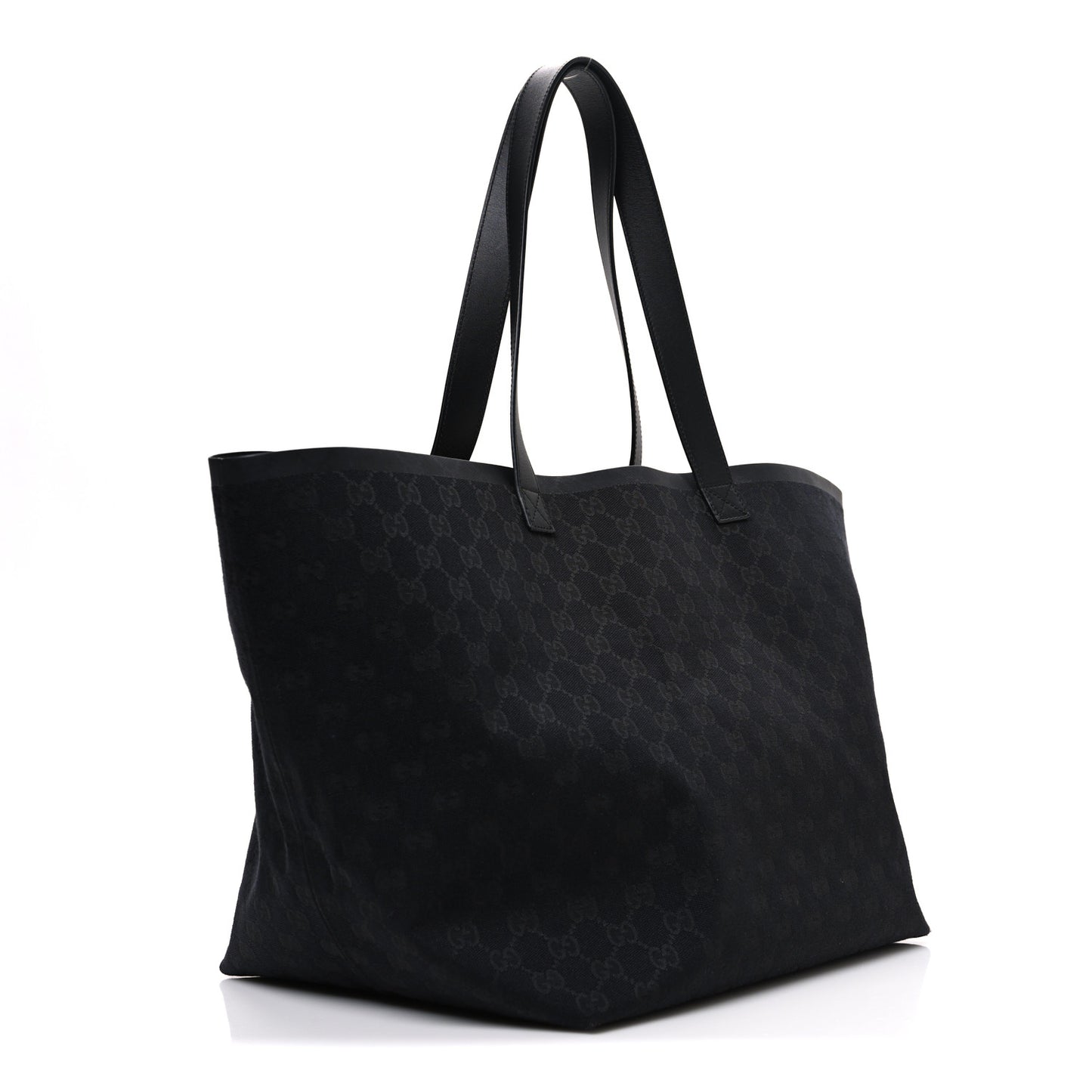GG Monogram Medium Totissima Shopping Tote Black