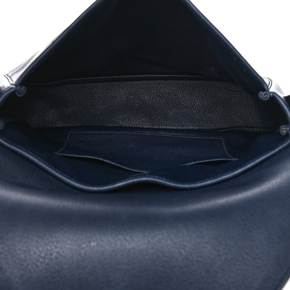 Hermes Taurillon Clemence Christine Bleu Indigo 5 of 22