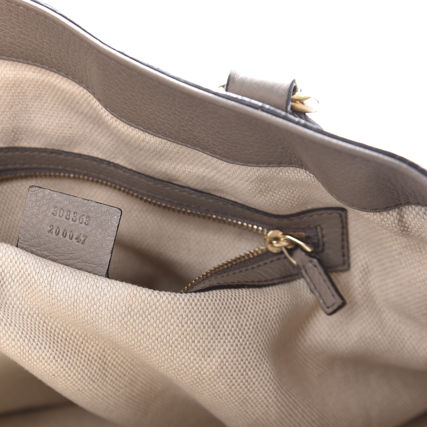 Gucci Cellarius Calfskin Medium Soho Working Tote New Fango 10 of 12