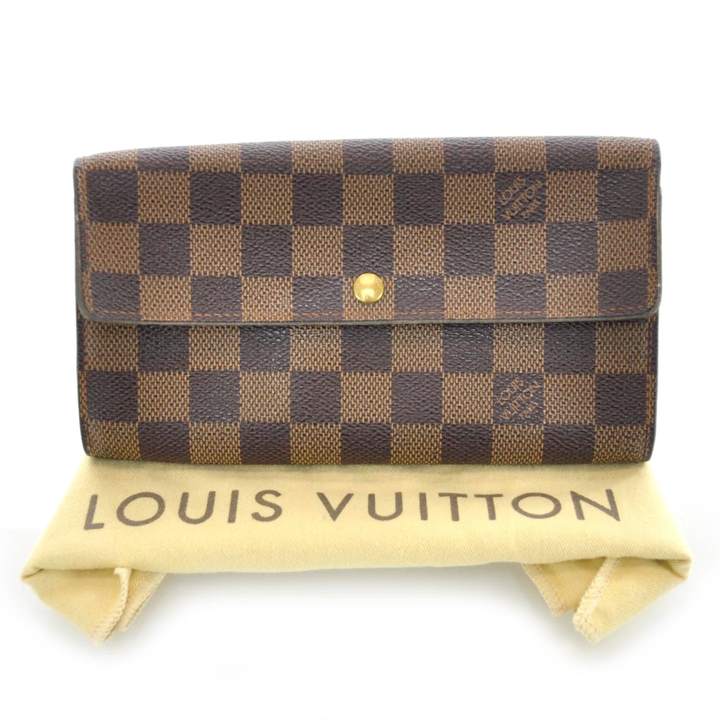 Damier Ebene Sarah Wallet