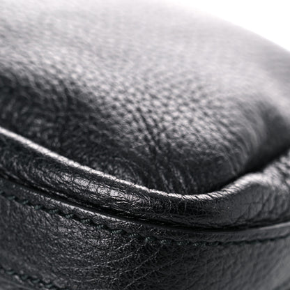 Gucci Calfskin Bamboo Croisette Evening Bag Black 12 of 17