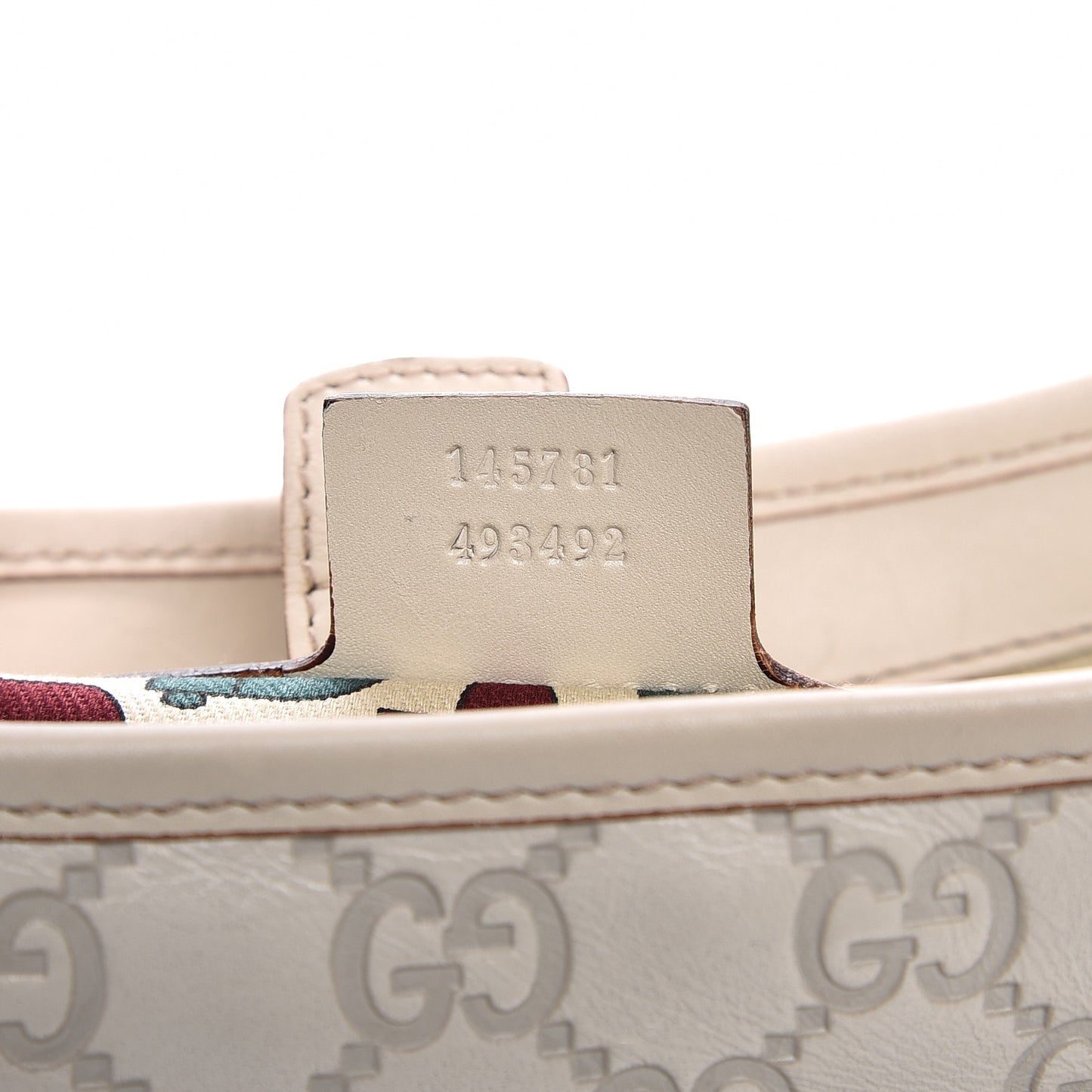 Guccissima Punch Hobo Off White