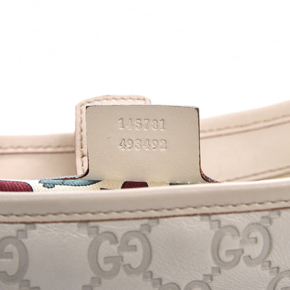 Gucci Guccissima Punch Hobo Off White 7 of 11