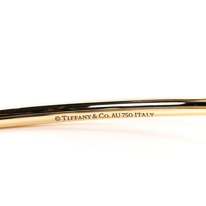 Tiffany 18K Yellow Gold 8mm HardWear Ball Bypass Bracelet 4 of 6