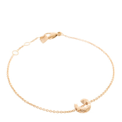 Chanel 18K Beige Gold Coco Crush Station Bracelet 1 of 5