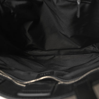 Gucci Soft GG Supreme Monogram Web Vertical Tote Black 5 of 10