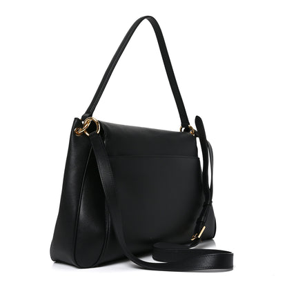 Tom Ford Natural Grain Calfskin Tara Medium Shoulder Bag Black 3 of 9