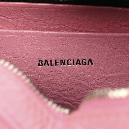 Balenciaga Agneau Arena Mini Le Cagole Heart Bag Sweet Pink 6 of 10