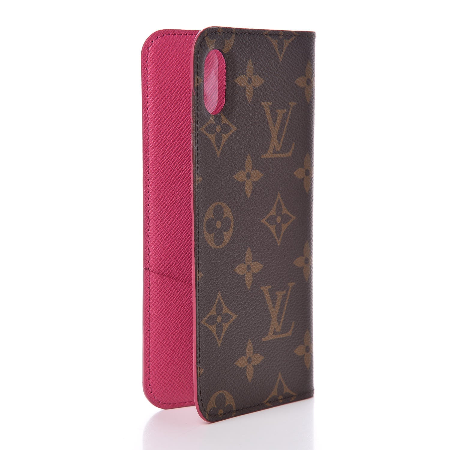Louis Vuitton Monogram iPhone XS Max Folio Case Rose Pop 3 of 9