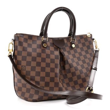 Louis Vuitton Damier Ebene Siena MM 3 of 9