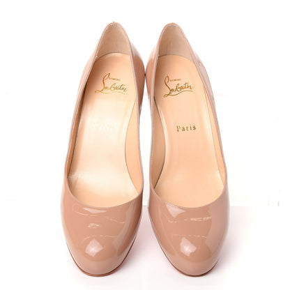 Christian Louboutin Patent Simple 70 Pumps 36.5 Nude 5 of 10