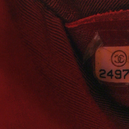 Chanel Caviar Chevron Quilted Medium Boy Flap Red 7 of 10