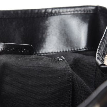 Burberry House Check Small Canterbury Tote Black 10 of 11