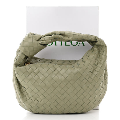 Bottega Veneta Nappa Intrecciato Teen Jodie Hobo Travertine 12 of 12