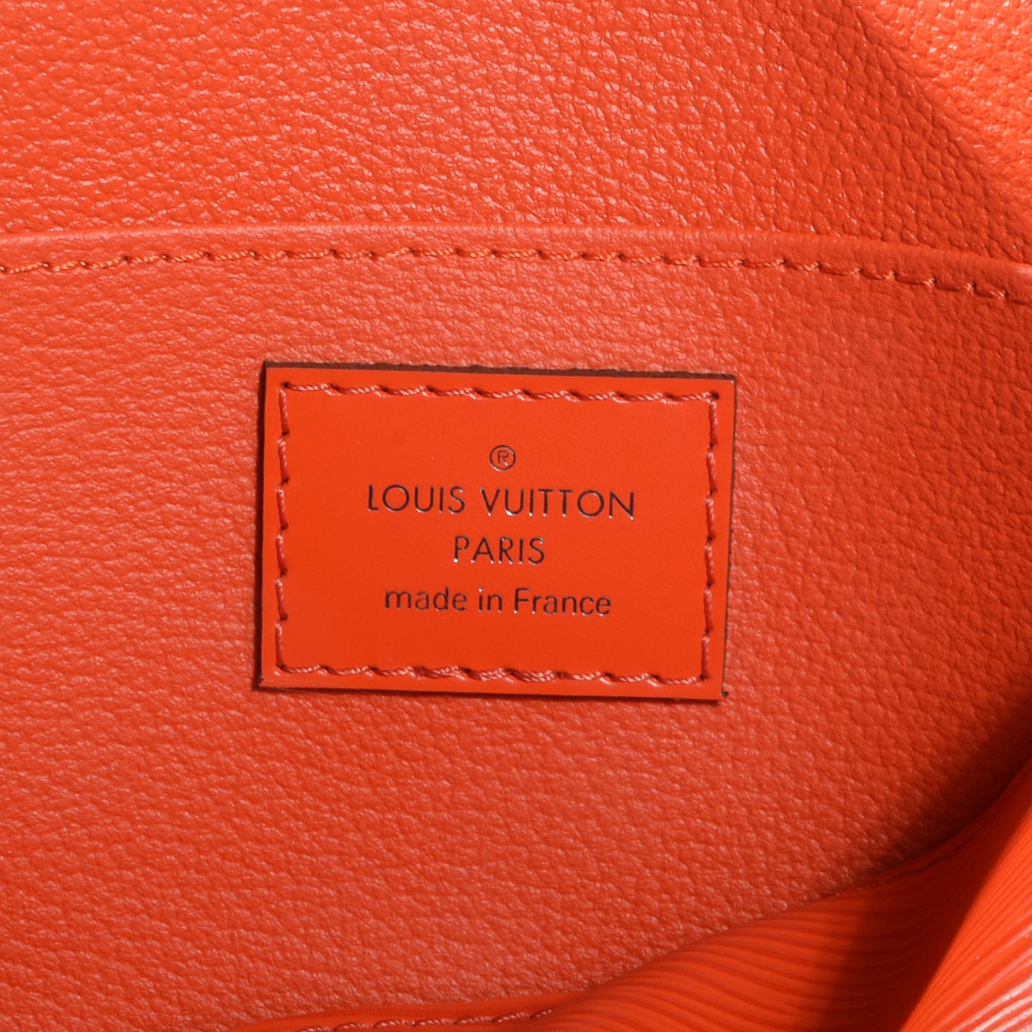 Louis Vuitton Epi Cosmetic Pouch Piment 6 of 7