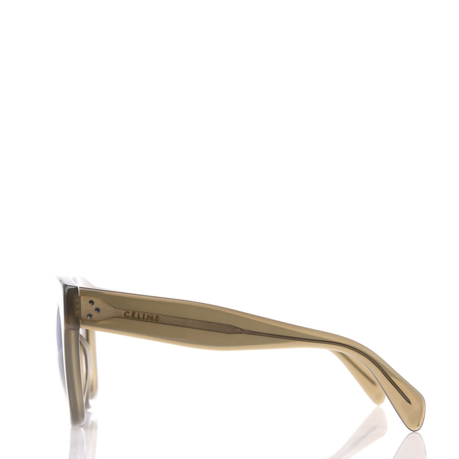 Celine Acetate New Audrey Sunglasses CL 41805/S Green 3 of 7