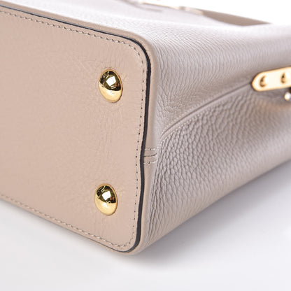 Louis Vuitton Taurillon Capucines PM Galet 9 of 9