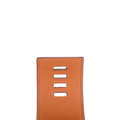 Hermes Epsom Collier de Chien CDC Bracelet L Orange 6 of 8