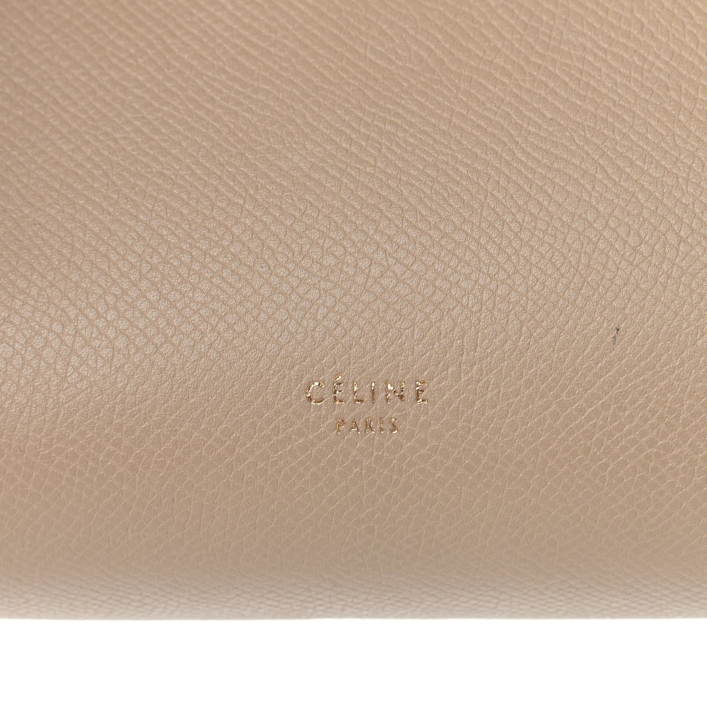 Grained Calfskin Micro Belt Bag Light Taupe