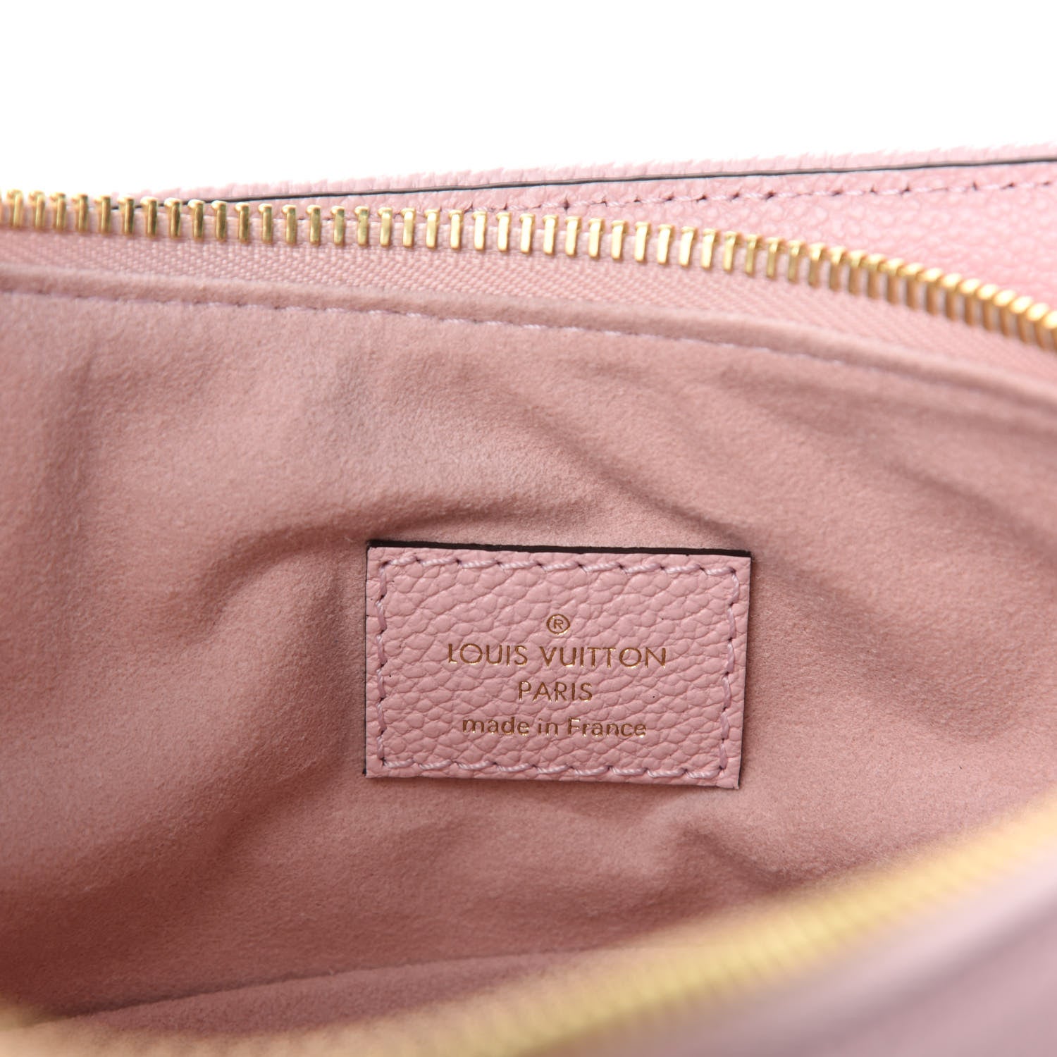 Louis Vuitton Empreinte Monogram Giant By The Pool Marshmallow Hobo PM Bouton De Rose 8 of 11