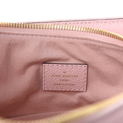 Louis Vuitton Empreinte Monogram Giant By The Pool Marshmallow Hobo PM Bouton De Rose 8 of 11