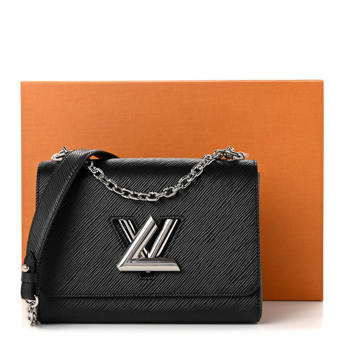 Epi Twist Shoulder Bag MM Black