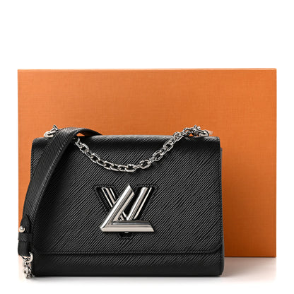Louis Vuitton Epi Twist Shoulder Bag MM Black 10 of 10