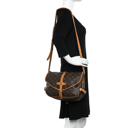 Louis Vuitton Monogram Saumur 30 2 of 12