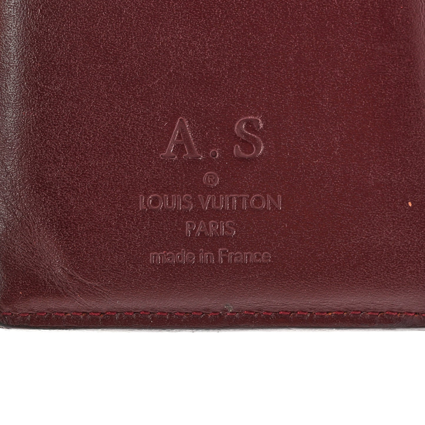 Vernis French Purse Wallet Rouge Fauviste