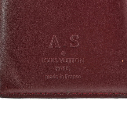 Louis Vuitton Vernis French Purse Wallet Rouge Fauviste 8 of 17