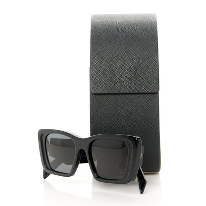 Prada Acetate Symbole Sunglasses SPR 08Y Black 8 of 8