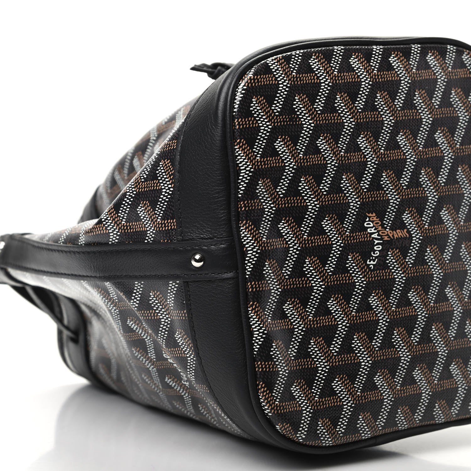 Goyard Goyardine Petit Flot Bucket Bag PM Black 7 of 8