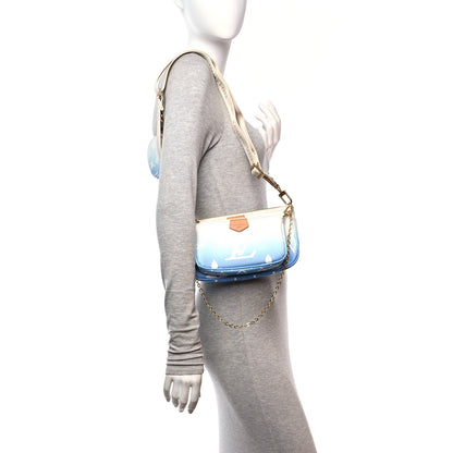 Louis Vuitton Monogram Giant By The Pool Multi Pochette Accessories Blue 2 of 11