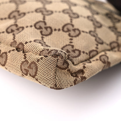 Gucci GG Monogram Double Pocket Belt Bag Dark Brown 14 of 19