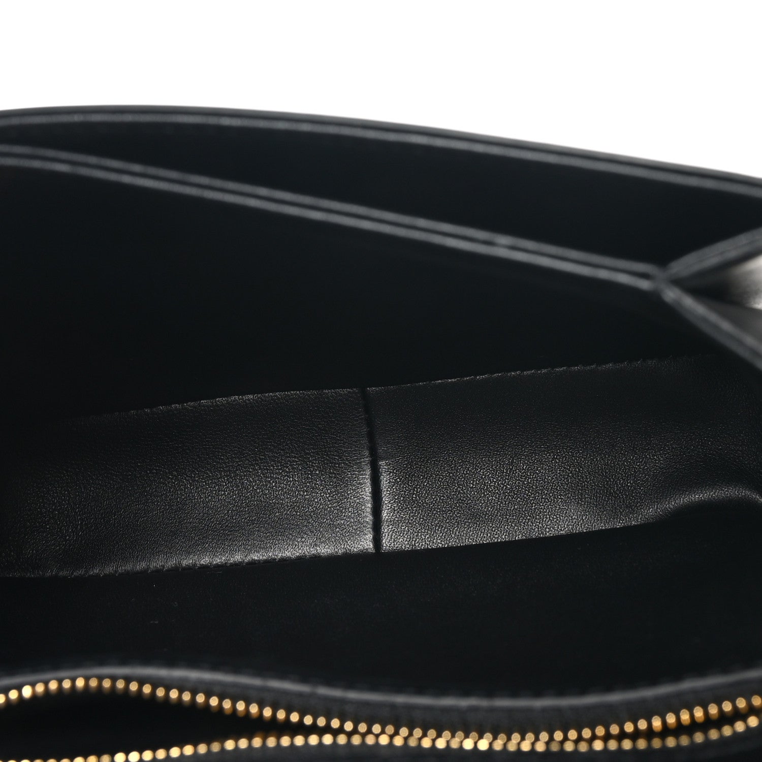 Celine Shiny Calfskin Teen Triomphe Black 5 of 10