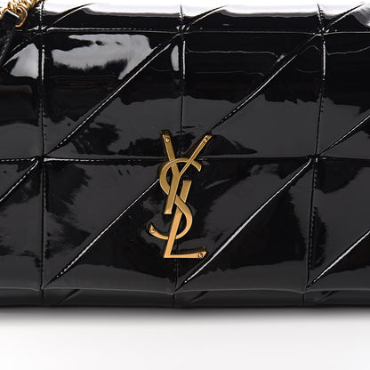 Saint Laurent Patent Patchwork Monogram Medium Jamie Black 10 of 10