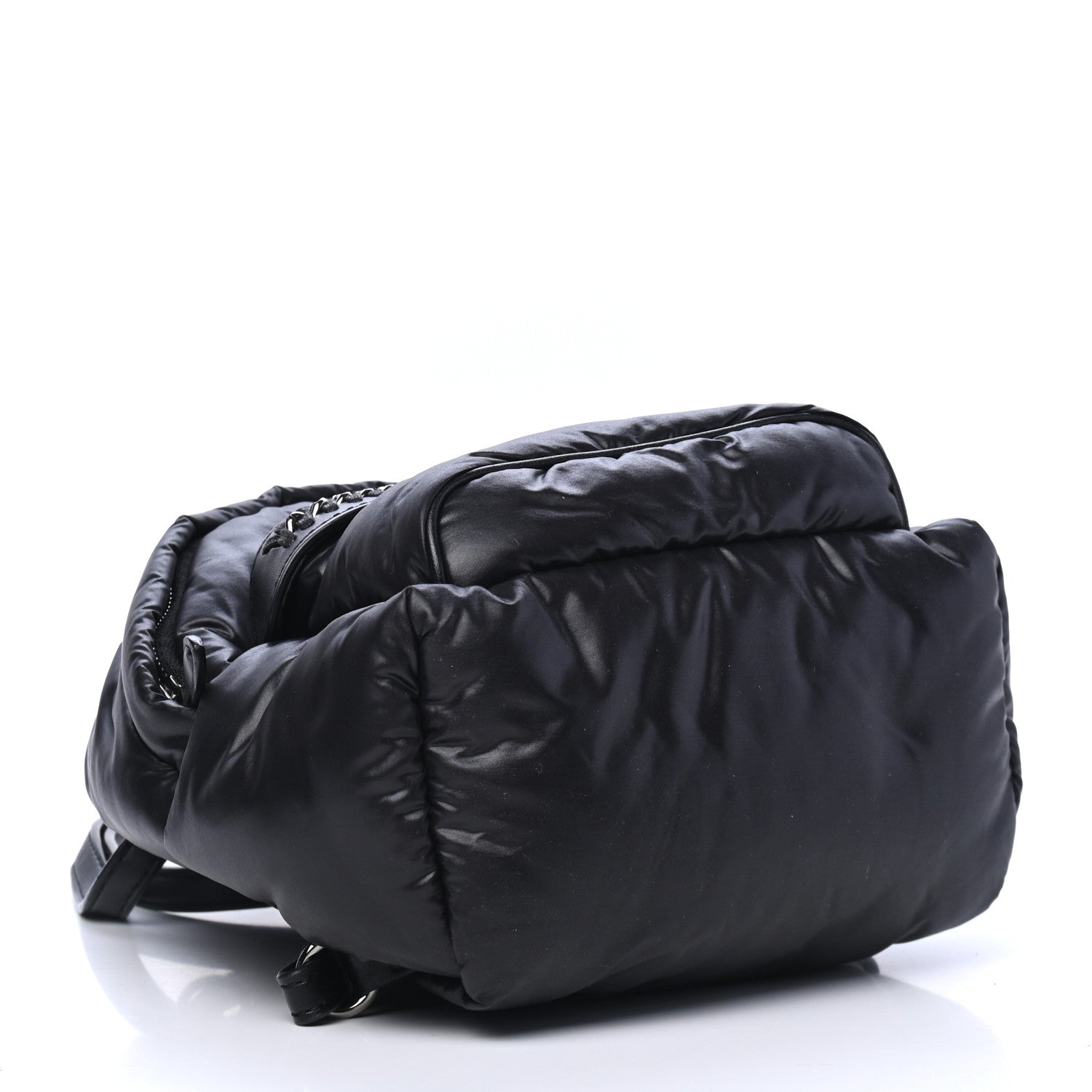 Stella McCartney Polyamide Falabella Go Star Backpack Black White 3 of 5