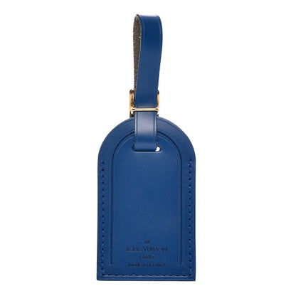 Louis Vuitton Calfskin Luggage Tag Blue 1 of 3