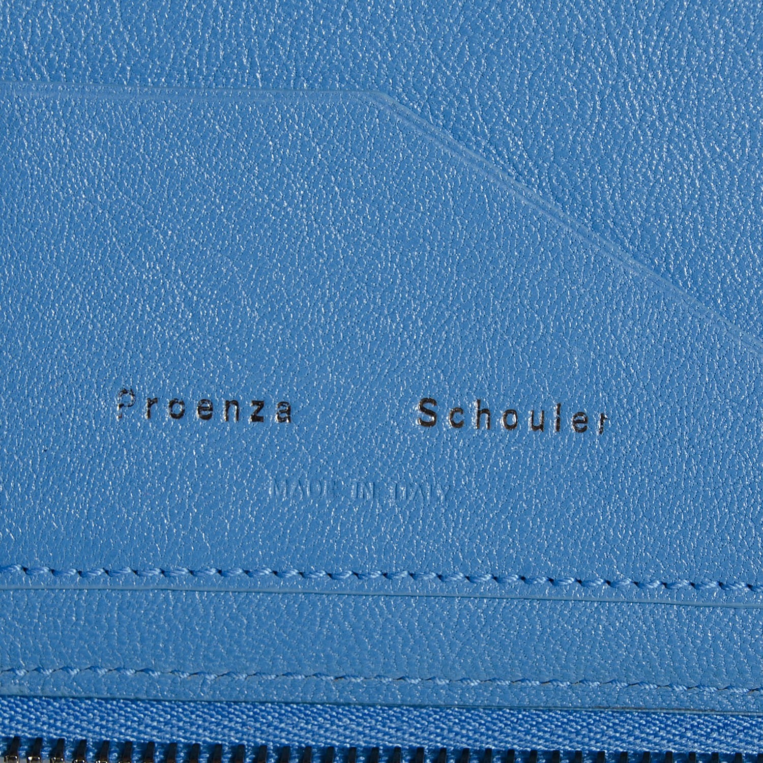 Proenza Schouler Lambskin PS1 Large Zip Around Wallet Oahu 10 of 16