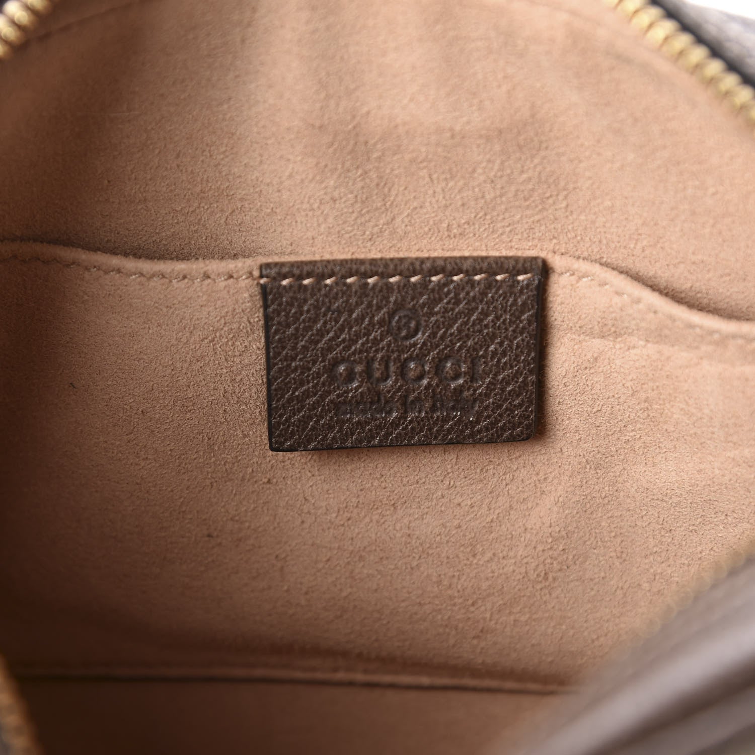 Gucci GG Supreme Monogram Web Small Ophidia Belt Bag 75 30 Dark Brown 8 of 11